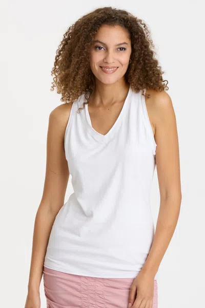 Wearables Bash Tank In White