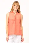 Wearables Belita Ruffle Tank In Red