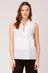 Wearables Belita Ruffle Tank In White