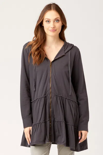 Wearables Brionna Zip Hoodie In Gray