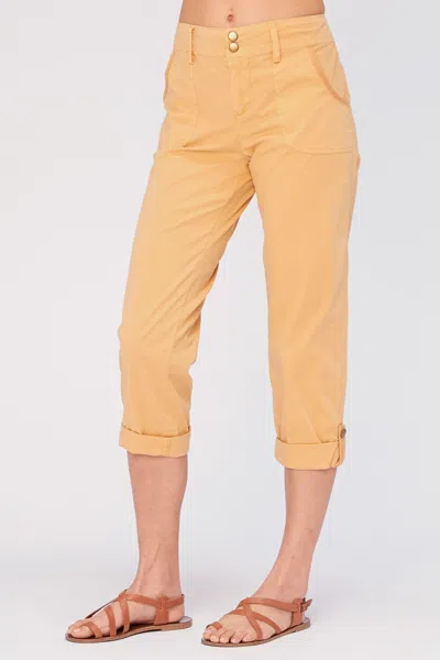 Wearables Cadence Crop In Yellow