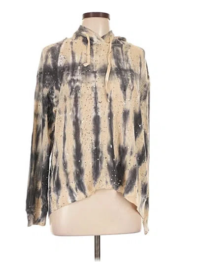 Pre-owned Wearables Cardigan Sweater In Gold