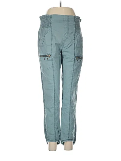 Pre-owned Wearables Cargo Pants In Teal