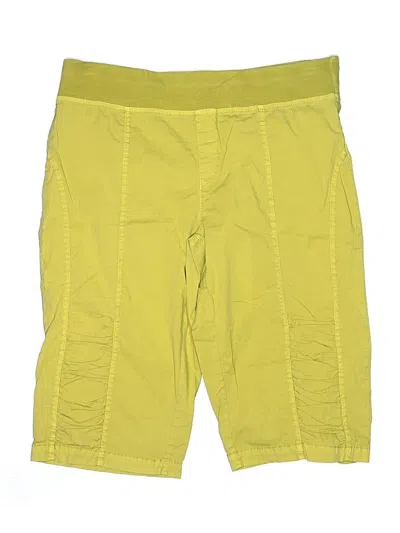 Pre-owned Wearables Cargo Shorts In Yellow