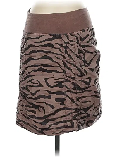 Pre-owned Wearables Casual Skirt In Brown