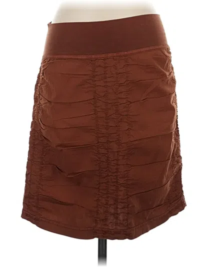 Pre-owned Wearables Casual Skirt In Brown