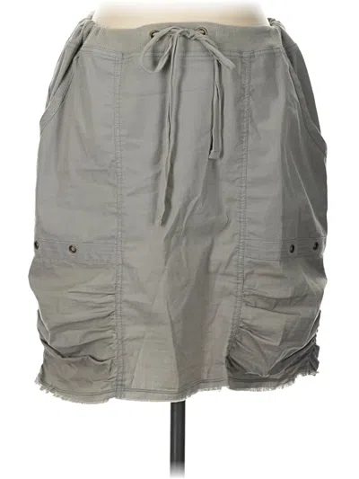 Pre-owned Wearables Casual Skirt In Gray