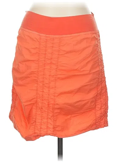 Pre-owned Wearables Casual Skirt In Orange