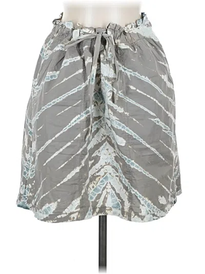 Pre-owned Wearables Casual Skirt In Silver
