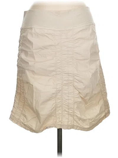 Pre-owned Wearables Casual Skirt In White