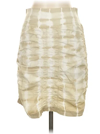 Pre-owned Wearables Casual Skirt In White