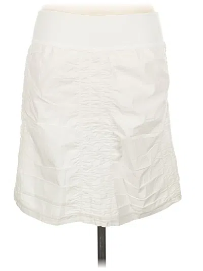 Pre-owned Wearables Casual Skirt In White