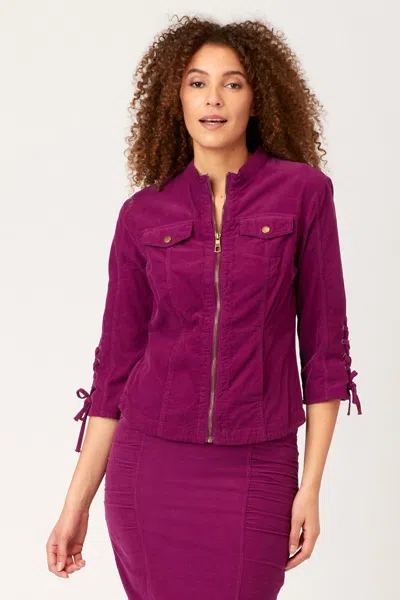 Wearables Cord Ashlynn Jacket In Purple