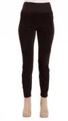 Wearables Cord Penny Leggings In Black In Black