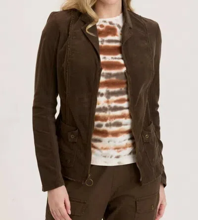 Wearables Cord Raphael Blazer In Boxwood Pigment