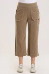 Wearables Cord Trumble Crop Pant In Tanglewood Pigment