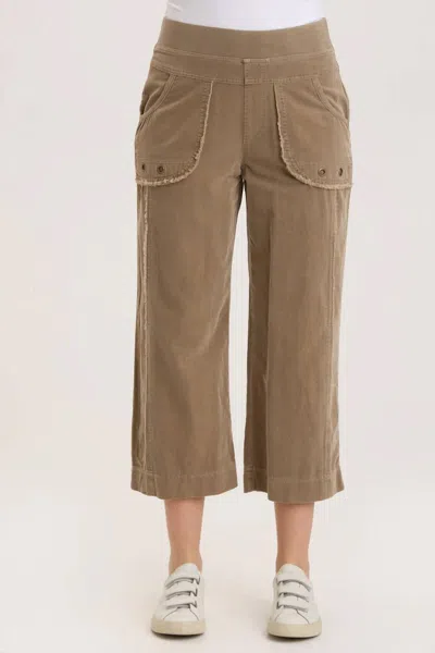 Wearables Cord Trumble Crop Pant In Tanglewood Pigment