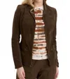 Wearables Corduroy Raphael Blazer In Boxwood Pigment In Multi