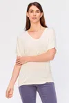 Wearables Dolman Tee In Beige