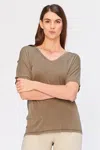 Wearables Dolman Tee In Beige
