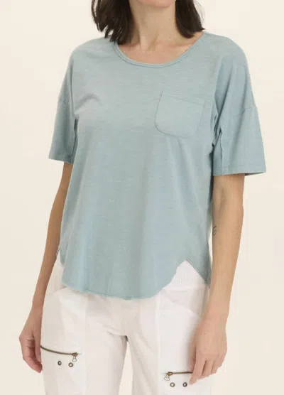 Wearables Duvall Soft Jersey Tee In Blue
