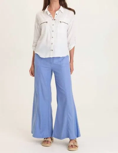 Wearables Faulk Bell Bottom Pants In Shasta Lake In Multi