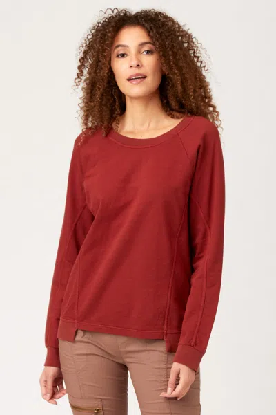 Wearables Fleece Keoki Pullover In Red