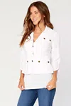 Wearables Folksy Jacket In White