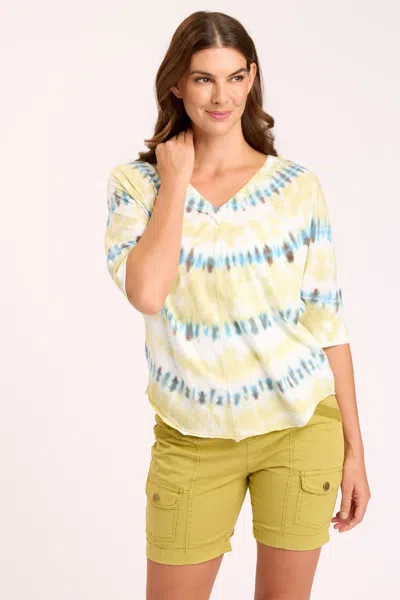 Wearables Gardiner Banded Sleeve Top 2.0 In In Multi