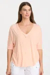 Wearables Gardiner Banded Sleeve Top 2.0 In Pink