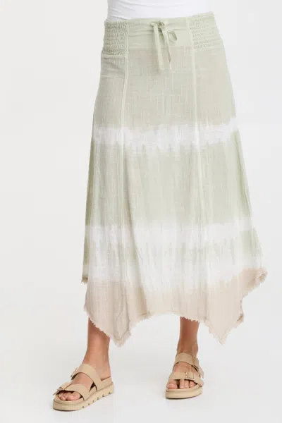 Wearables Gauze Zuri Skirt In Green