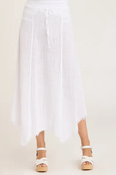 Wearables Gauze Zuri Skirt In White
