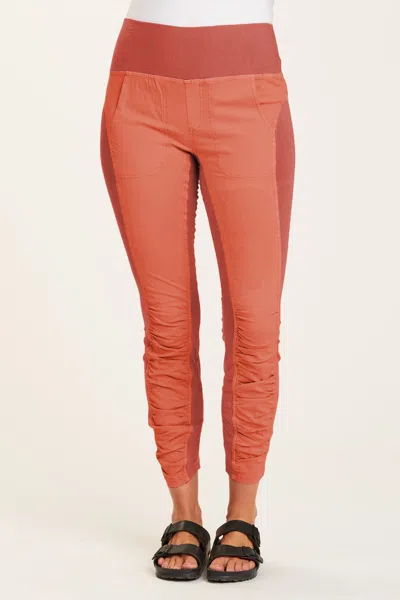 Wearables High Waist Penny Legging In Orange