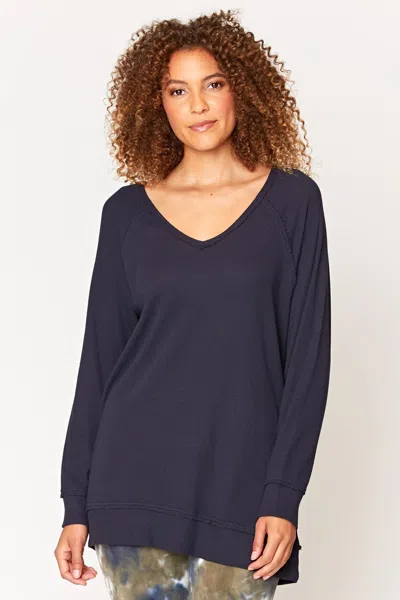 Wearables Jensen Oversized Pullover In Blue