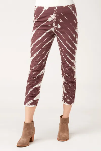 Wearables Jetter Crop Legging In Purple