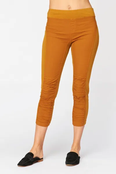 Wearables Jetter Crop Legging In Yellow