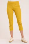 Wearables Jetter Crop Legging In Yellow