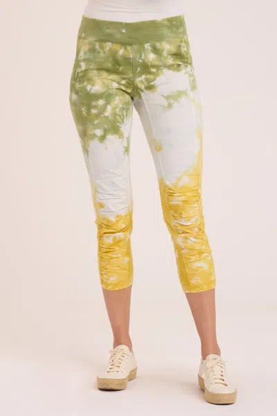 Wearables Jetter Crop Legging In Yellow