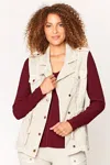 Wearables Jodie Utility Vest In Beige