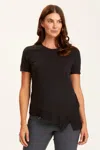 Wearables Lettie Tee In Black