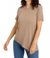 Wearables Lettie Tee In Truffle In Neutral