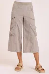 Wearables Linen Faulkner Crop In Brown