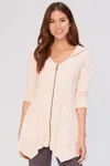 Wearables Mercantile Burnout Jacket In Pink