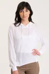 Wearables Mesh Sidel Hoodie In White