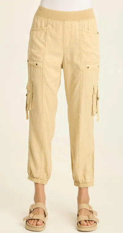 Wearables Olexa Banded Cargo Pants In Raffia Pigment In Neutral