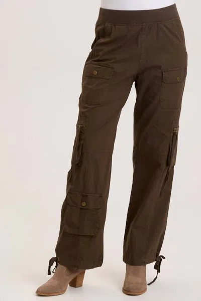 Wearables Poplin Chaucer Pant In Boxwood Pigment