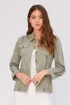 Wearables Poplin Safari Jacket In Green