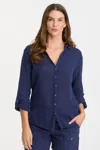 Wearables Porter Blouse In Blue
