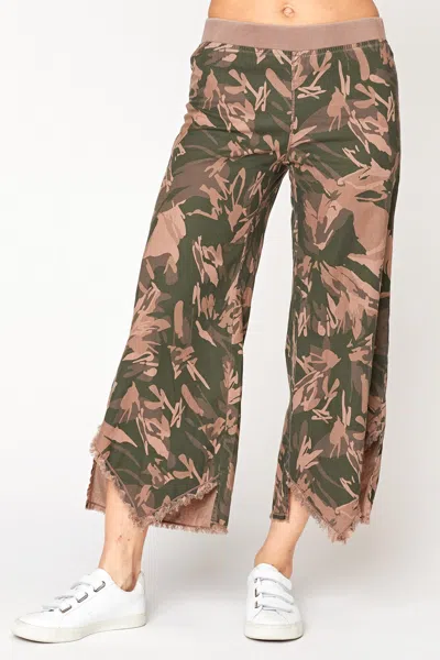 Wearables Printed Astri Pant In Brown