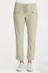 Wearables Runyon Whisper Stretch Adjustable Ruched Active Pant In Green